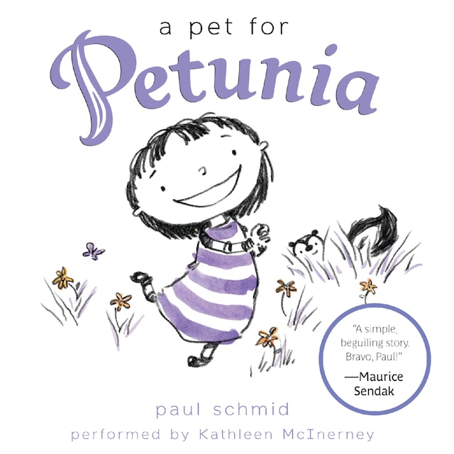 Kirjankansi teokselle A Pet for Petunia