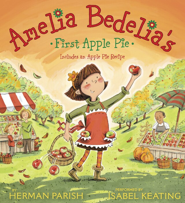 Book cover for Amelia Bedelia's First Apple Pie