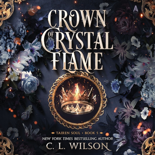Kirjankansi teokselle Crown of Crystal Flame
