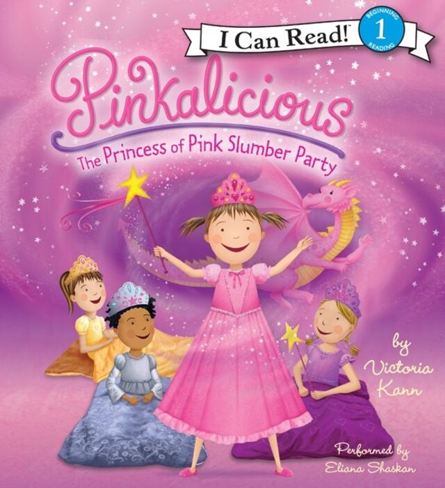 Book cover for Pinkalicious: The Princess of Pink Slumber Party