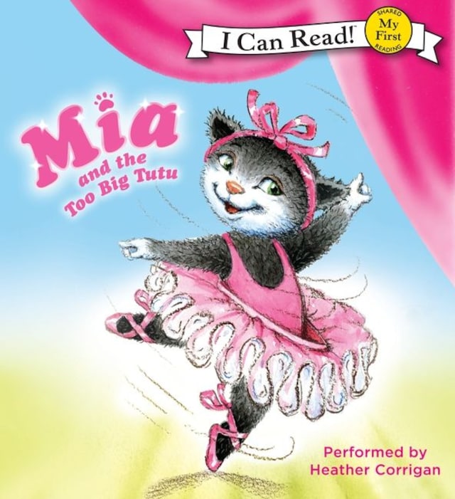 Book cover for Mia and the Too Big Tutu