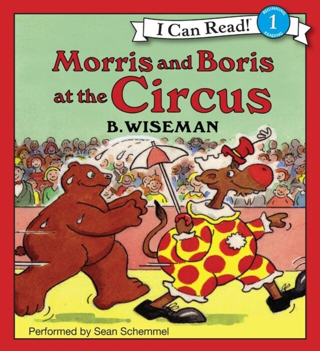 Book cover for Morris and Boris at the Circus