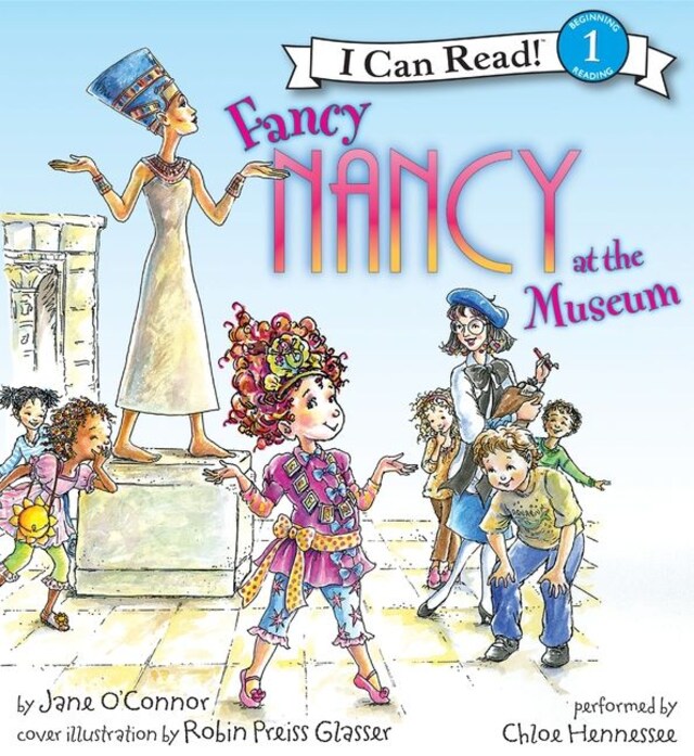 Book cover for Fancy Nancy at the Museum