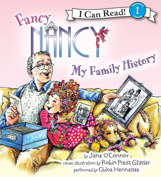 Book cover for Fancy Nancy: My Family History