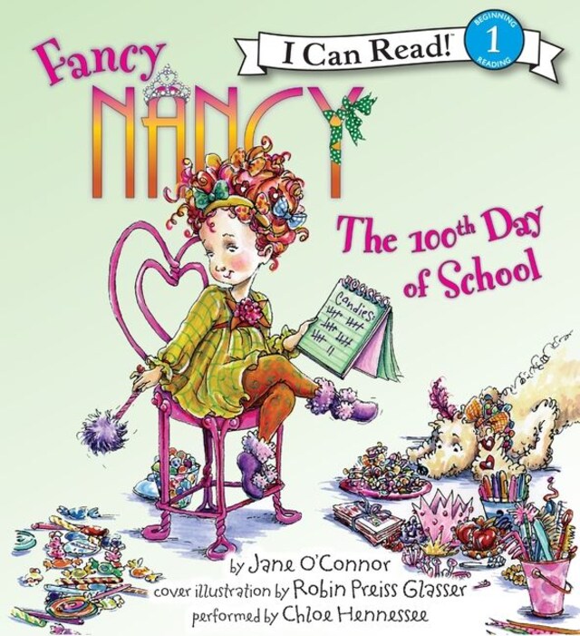 Book cover for Fancy Nancy: The 100th Day of School