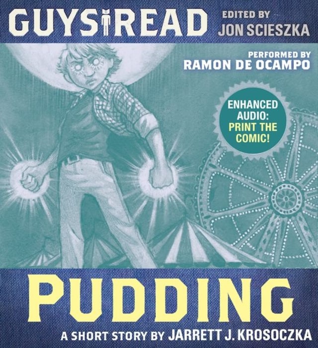 Kirjankansi teokselle Guys Read: Pudding
