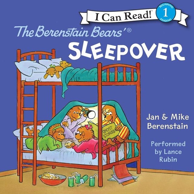Book cover for The Berenstain Bears' Sleepover