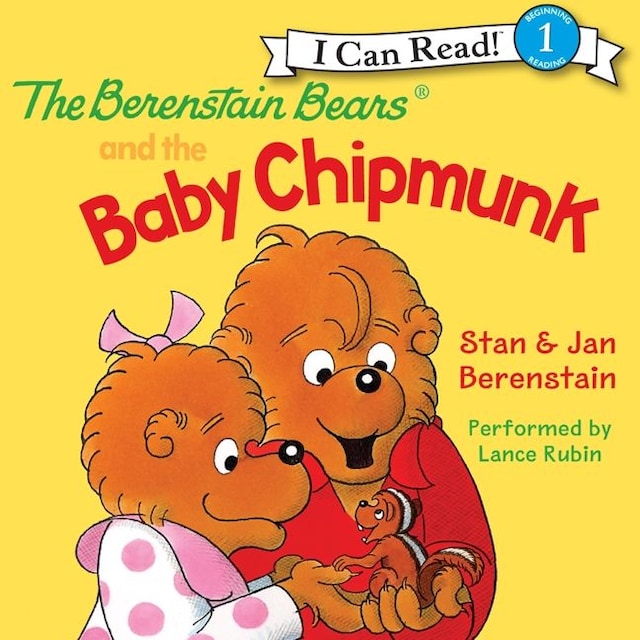 Book cover for The Berenstain Bears and the Baby Chipmunk