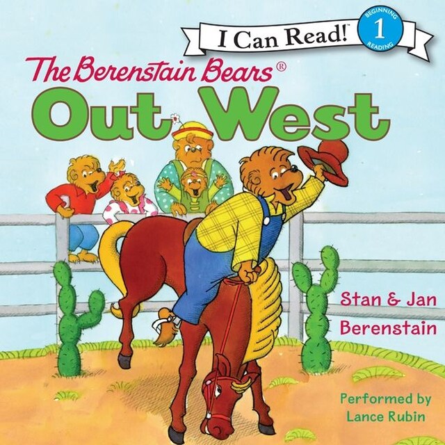 Couverture de livre pour The Berenstain Bears Out West