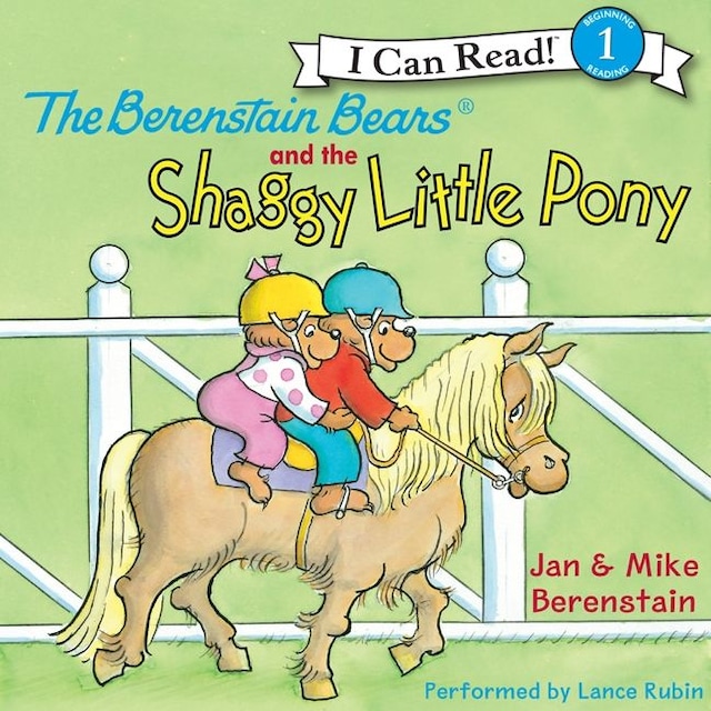 Book cover for The Berenstain Bears and the Shaggy Little Pony