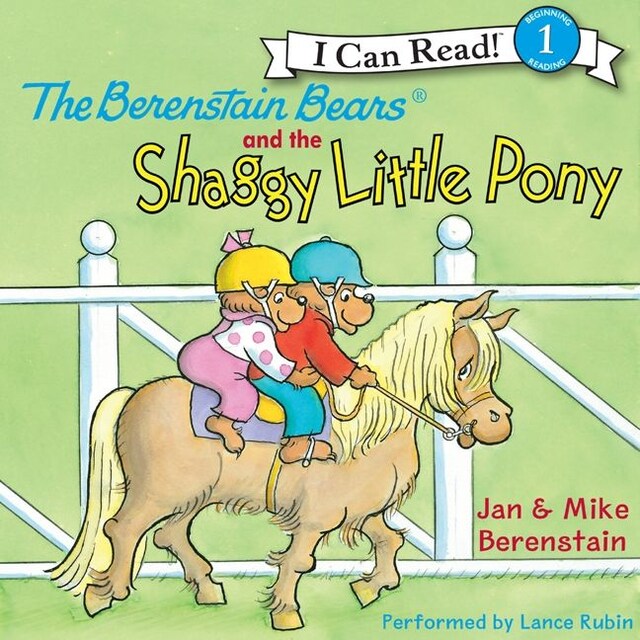 Kirjankansi teokselle The Berenstain Bears and the Shaggy Little Pony