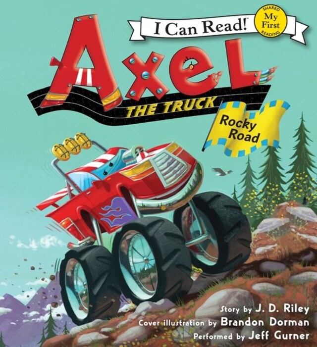 Kirjankansi teokselle Axel the Truck: Rocky Road