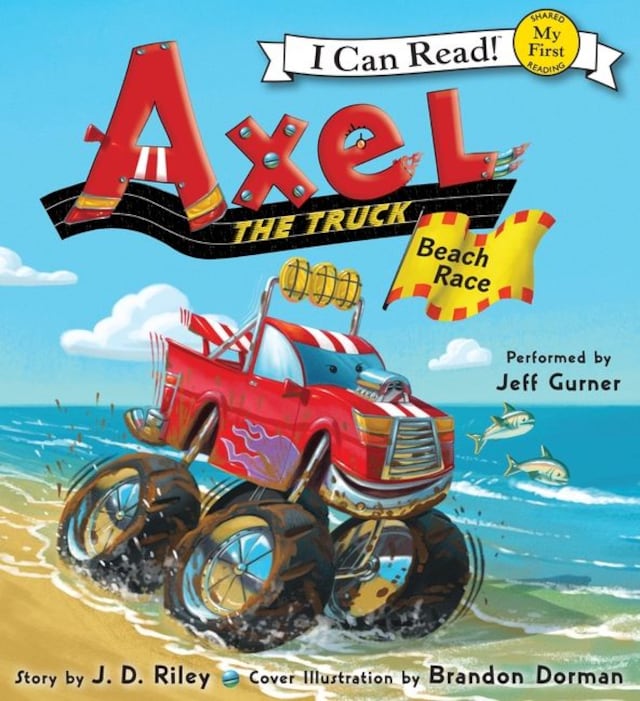 Book cover for Axel the Truck: Beach Race