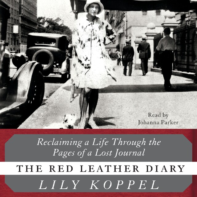 Book cover for The Red Leather Diary