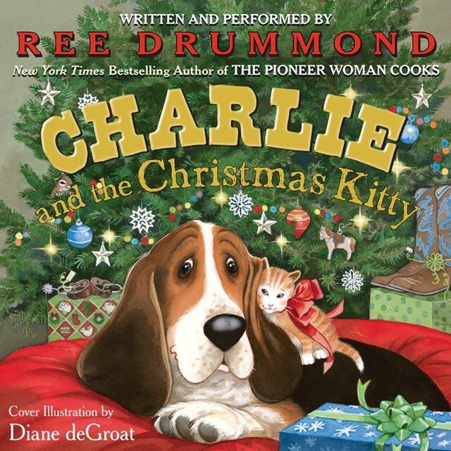 Book cover for Charlie and the Christmas Kitty