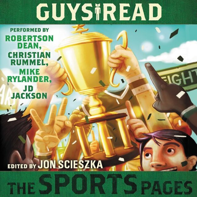 Buchcover für Guys Read: The Sports Pages
