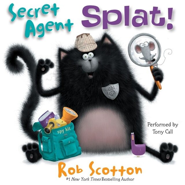 Buchcover für Secret Agent Splat!