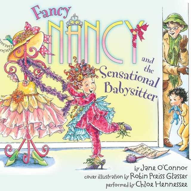 Book cover for Fancy Nancy and the Sensational Babysitter