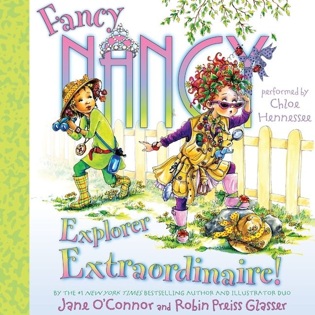 Portada de libro para Fancy Nancy: Explorer Extraordinaire!