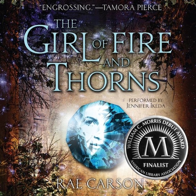 Portada de libro para The Girl of Fire and Thorns