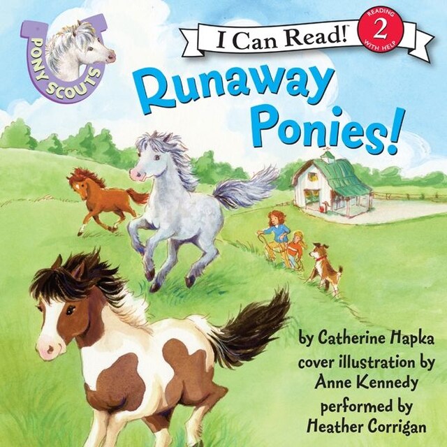 Book cover for Pony Scouts: Runaway Ponies!