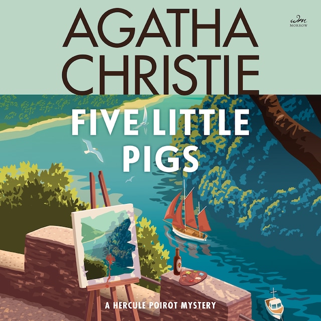 Book cover for Five Little Pigs