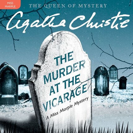 The Murder at the Vicarage bookCoverFor
