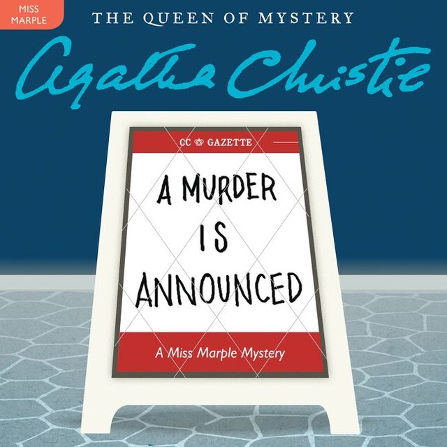 Book cover for A Murder Is Announced