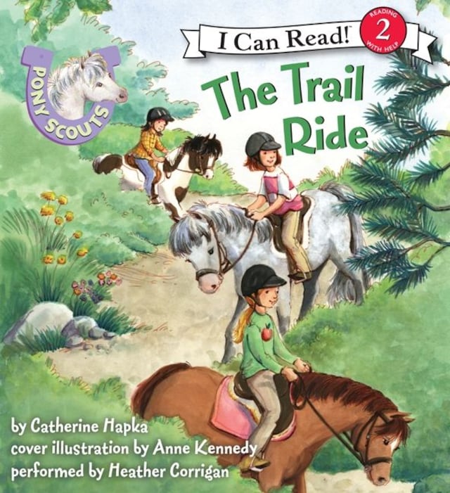 Boekomslag van Pony Scouts: The Trail Ride