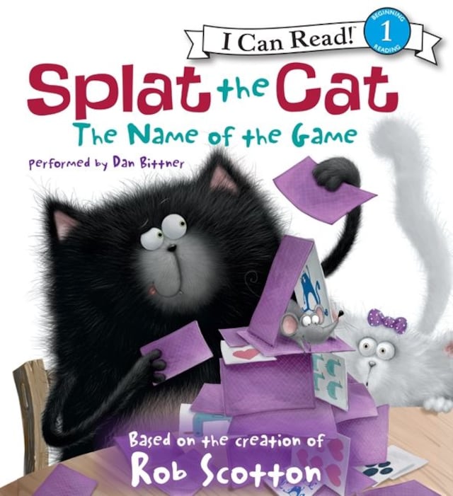 Book cover for Splat the Cat: The Name of the Game