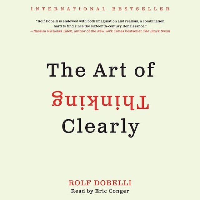 Book cover for The Art of Thinking Clearly