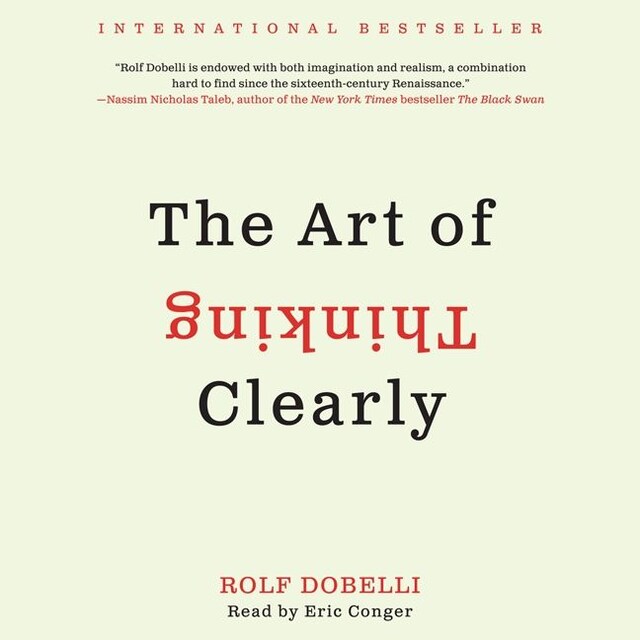 Book cover for The Art of Thinking Clearly