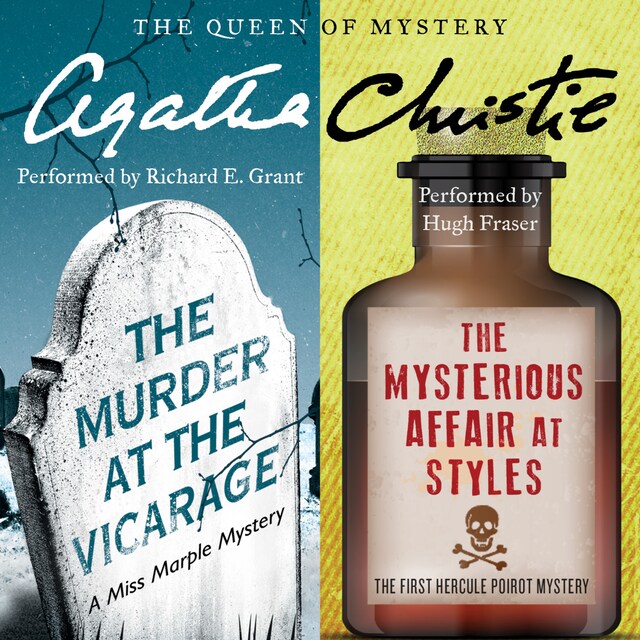 Book cover for The Murder at the Vicarage & The Mysterious Affair at Styles