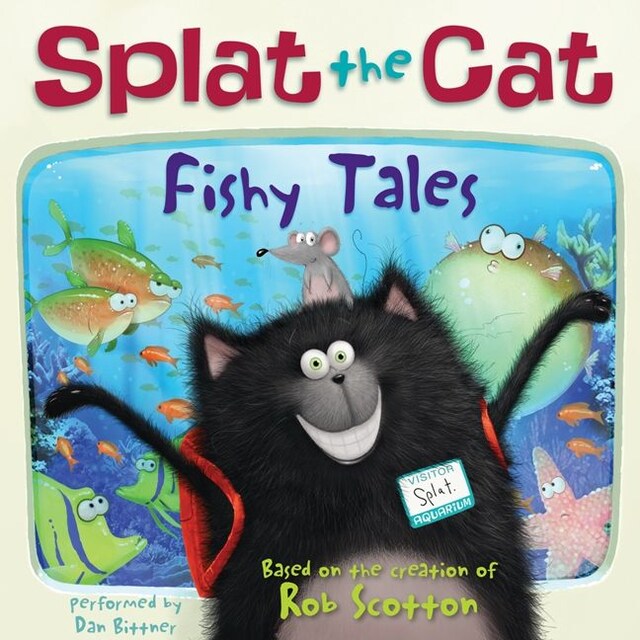 Book cover for Splat the Cat: Fishy Tales