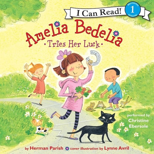 Kirjankansi teokselle Amelia Bedelia Tries Her Luck