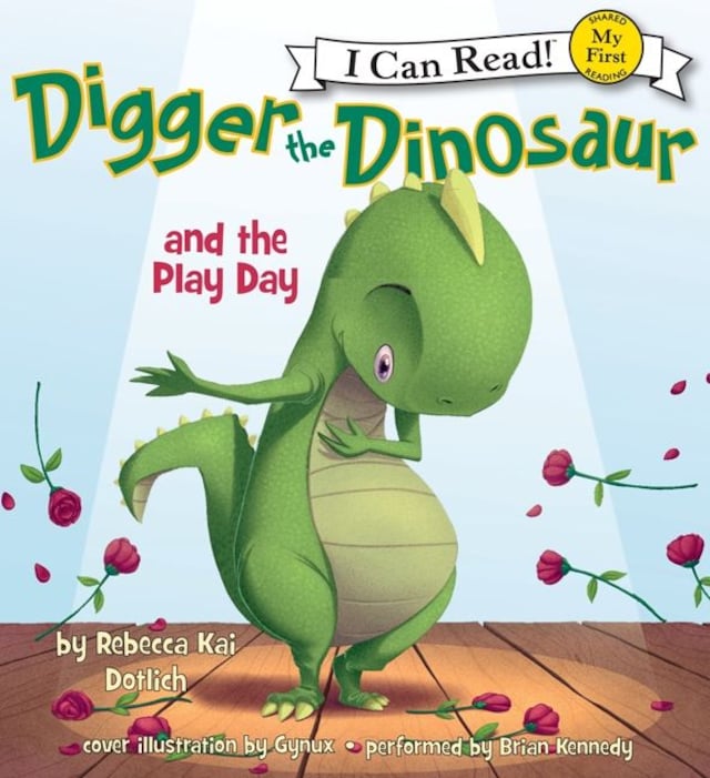 Kirjankansi teokselle Digger the Dinosaur and the Play Day