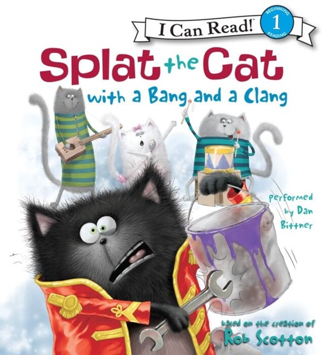 Buchcover für Splat the Cat with a Bang and a Clang