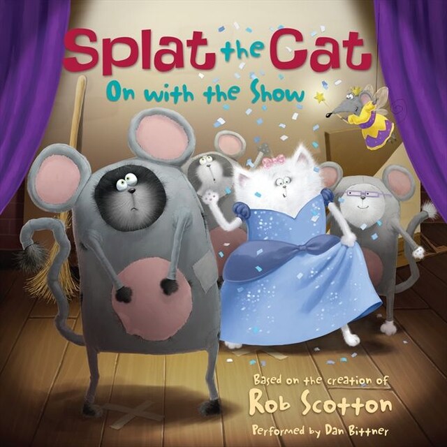 Buchcover für Splat the Cat: On with the Show