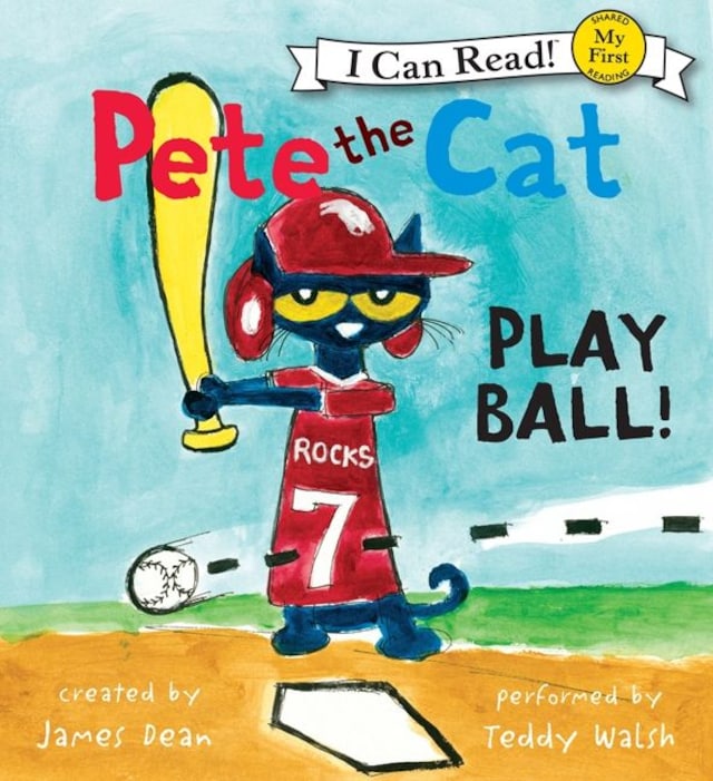 Book cover for Pete the Cat: Play Ball!