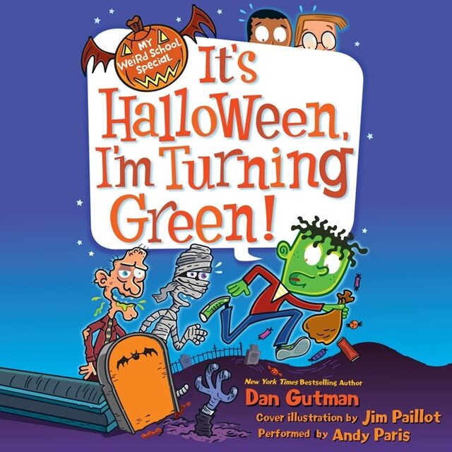 Kirjankansi teokselle My Weird School Special: It's Halloween, I'm Turning Green!