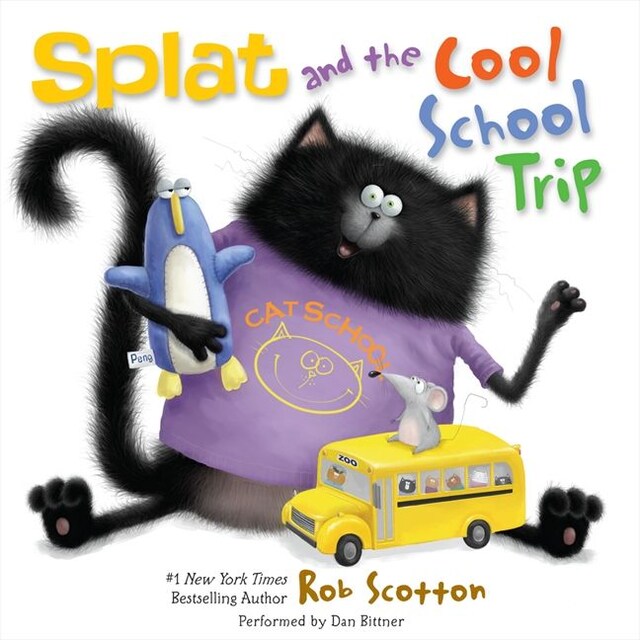 Kirjankansi teokselle Splat and the Cool School Trip