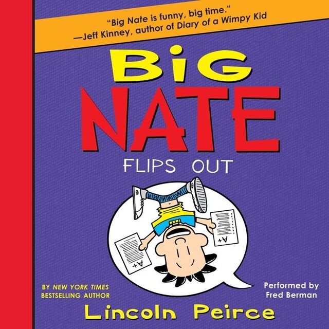 Book cover for Big Nate Flips Out