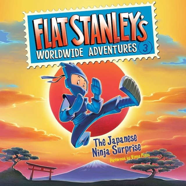 Portada de libro para Flat Stanley's Worldwide Adventures #3: The Japanese Ninja Surprise
