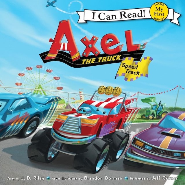 Axel the Truck: Speed Track Book cover for Axel the Truck: Speed Track