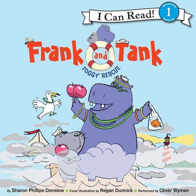 Book cover for Frank and Tank: Foggy Rescue