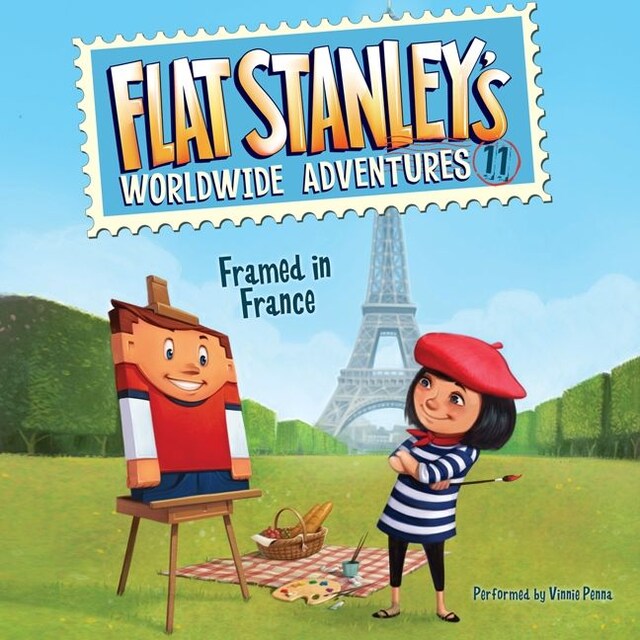 Boekomslag van Flat Stanley's Worldwide Adventures #11: Framed in France