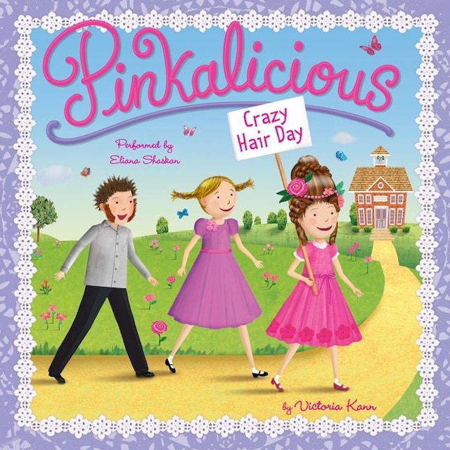 Book cover for Pinkalicious: Crazy Hair Day