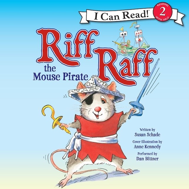Kirjankansi teokselle Riff Raff the Mouse Pirate