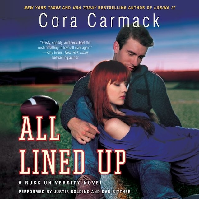 Portada de libro para All Lined Up