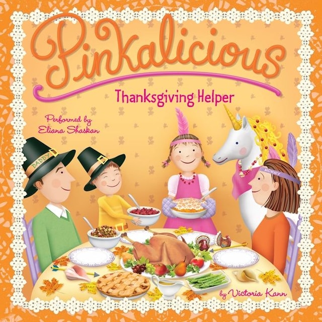 Book cover for Pinkalicious: Thanksgiving Helper